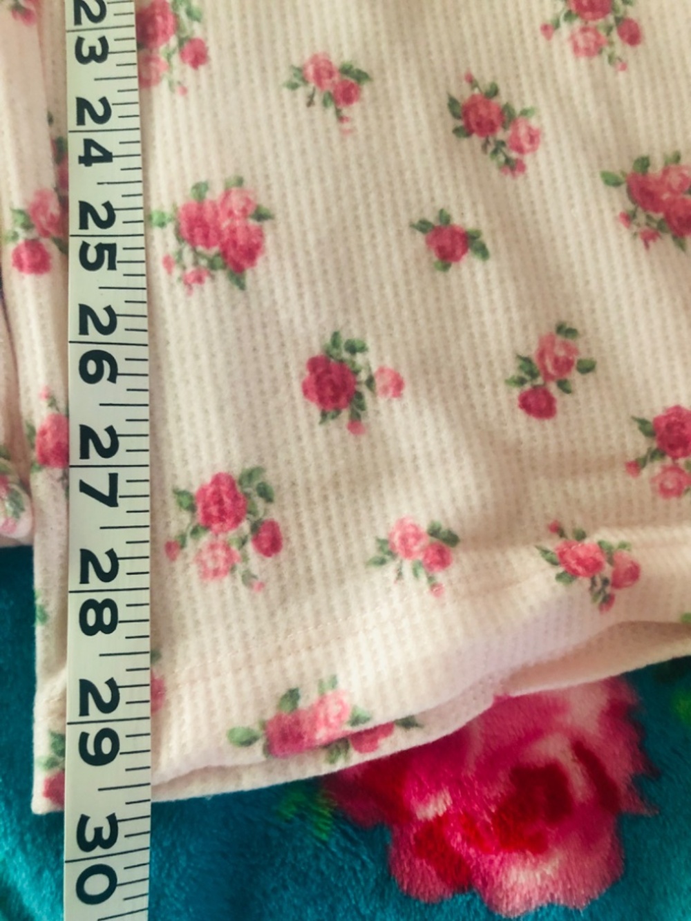 NWT PJ Salvage Matching Set Lounge To Bed In Bushel of Roses SZ LG - Picture 10 of 12